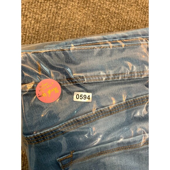 Free People Slim Straight Jeans Womens 27 Low Rise Stretch Medium Wash Denim - Picture 9 of 9